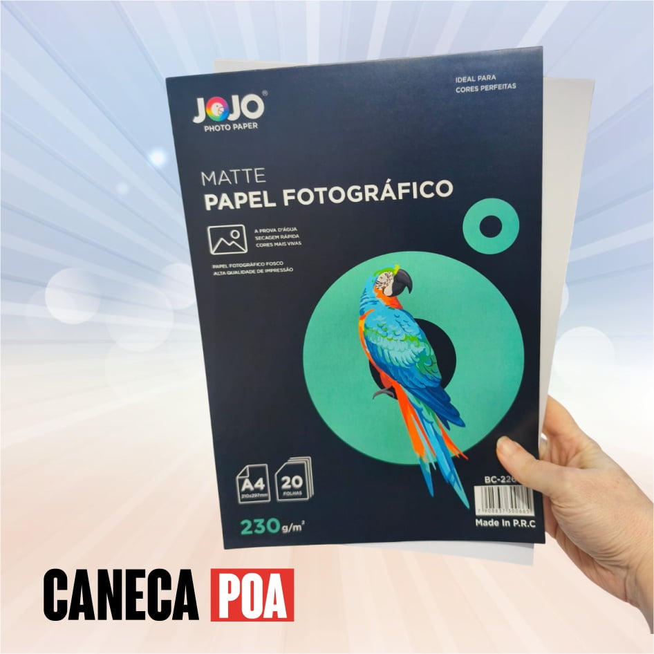 PAPEL MATTE FOTOGRÁFICO 180g
