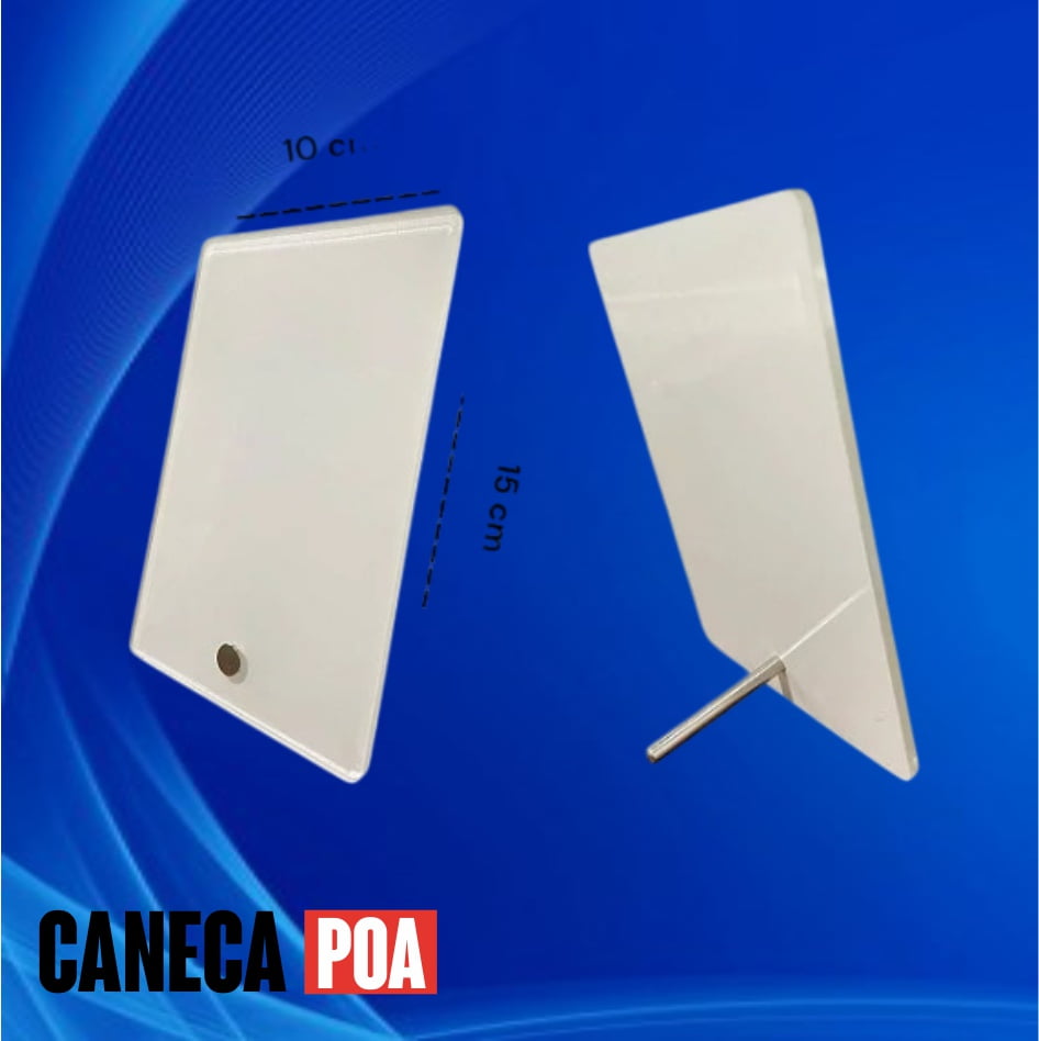 PLACA ACRÍLICA RETROVERSO VERTICAL 10x15cm