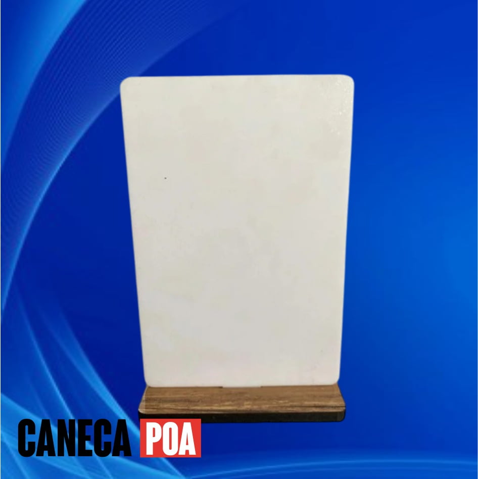 PLACA PIX 10x15 ACRÍLICO BRANCO 3mm