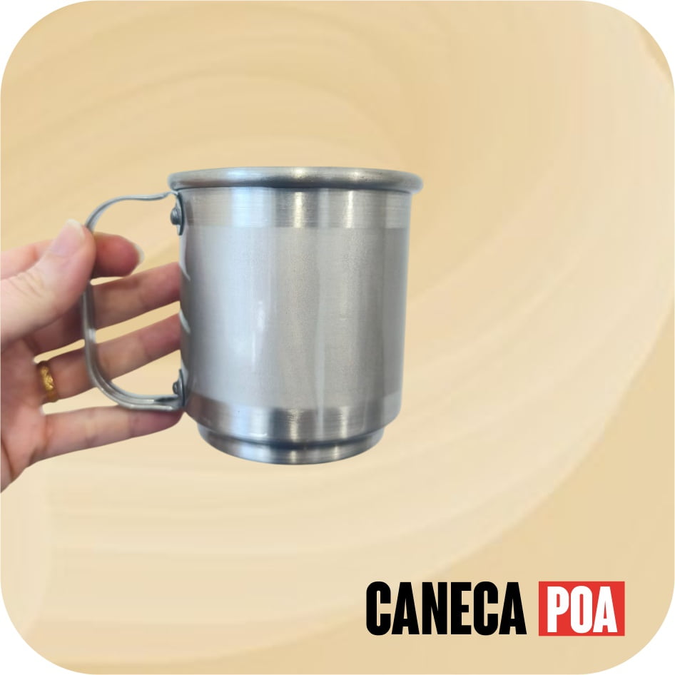 CANECA DE ALUMÍNIO 400ml