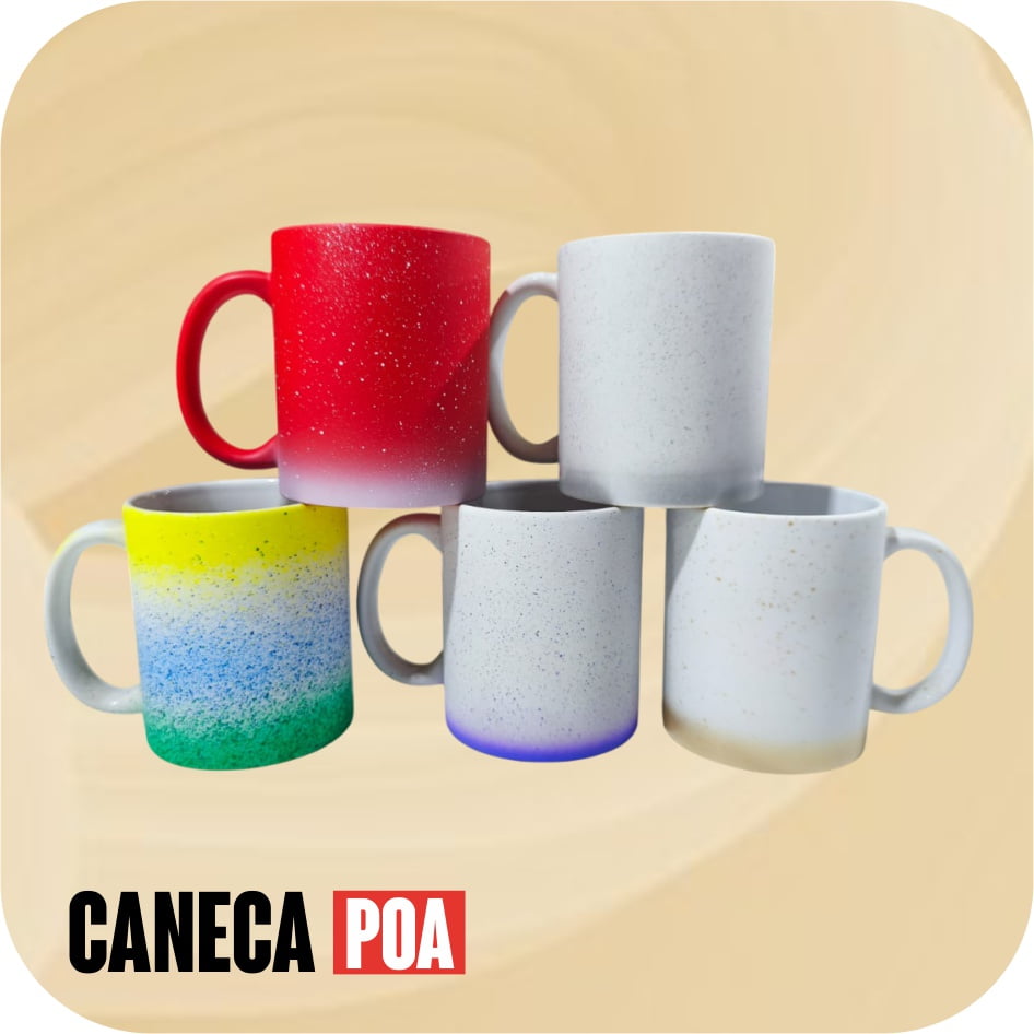 CANECA CERÂMICA SPLACH