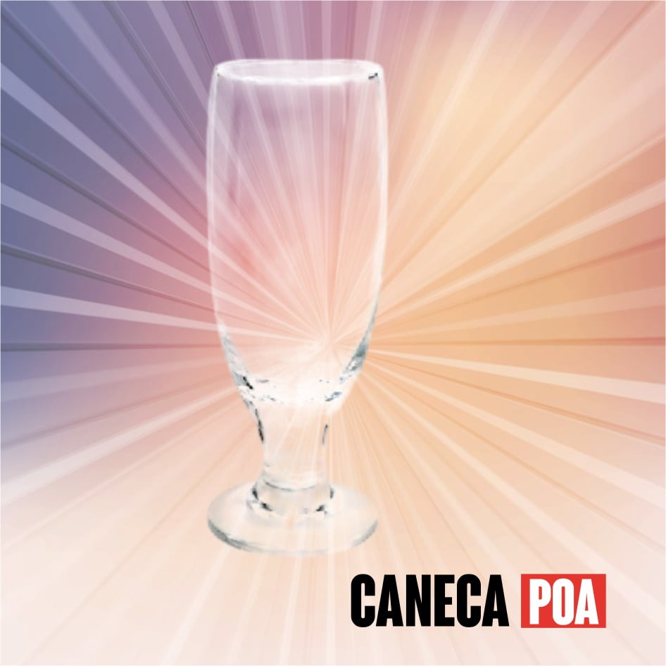 TAÇA DE ESPUMANTE VIDRO CRISTAL 180ml