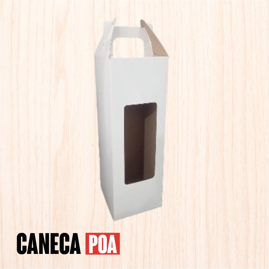 CAIXINHA BRANCA PARA TAÇA