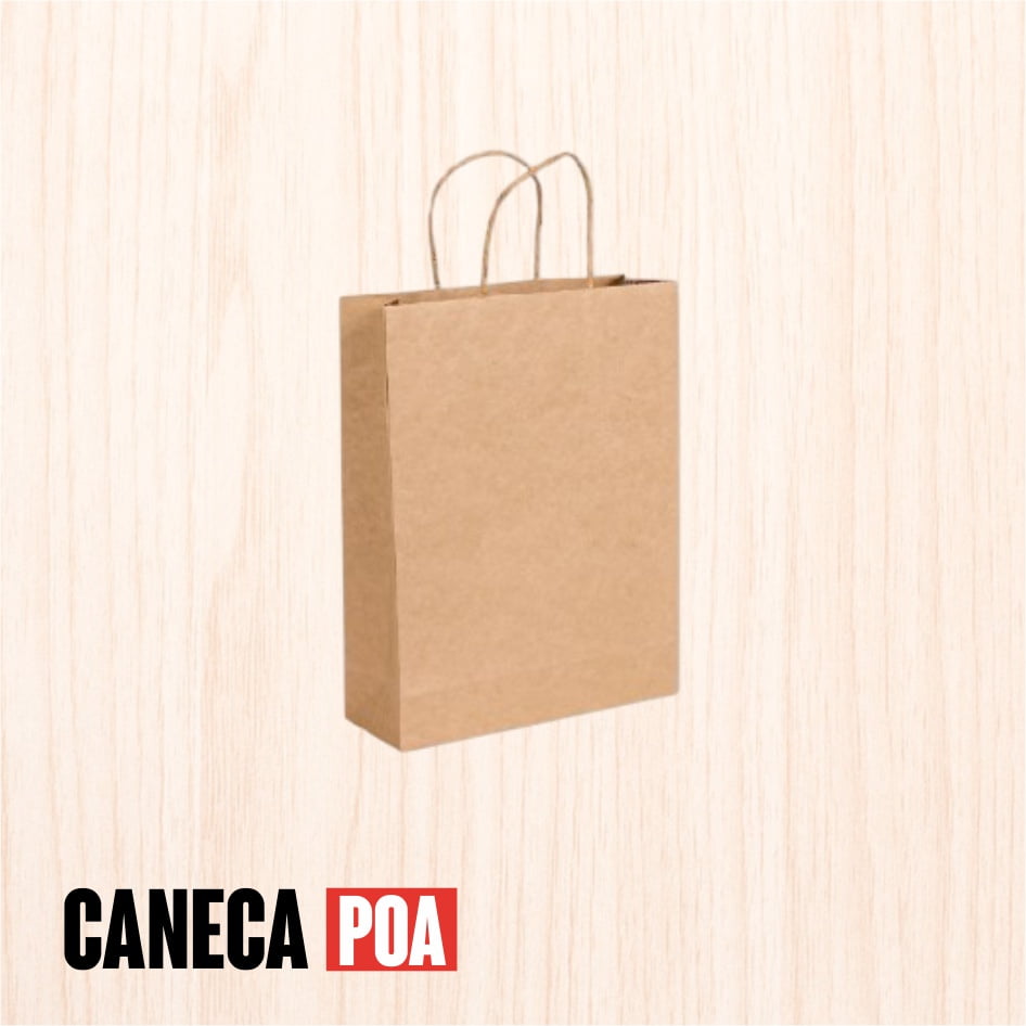 SACOLA PAPEL KRAFT