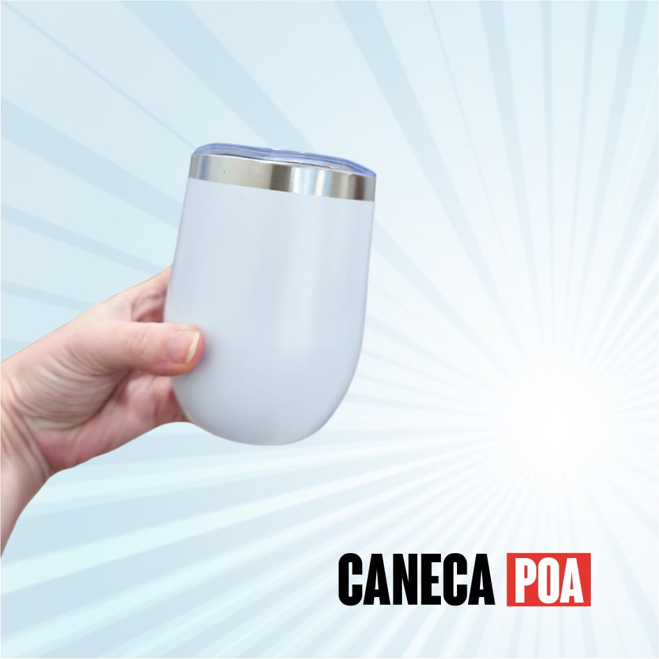 COPO TERMICO DE INOX COM TAMPA