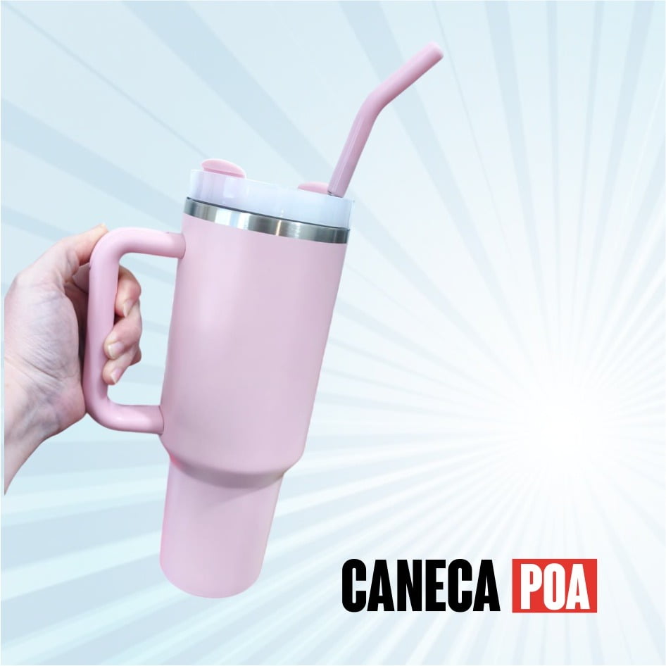 GARRAFA DE INOX COM TAMPA