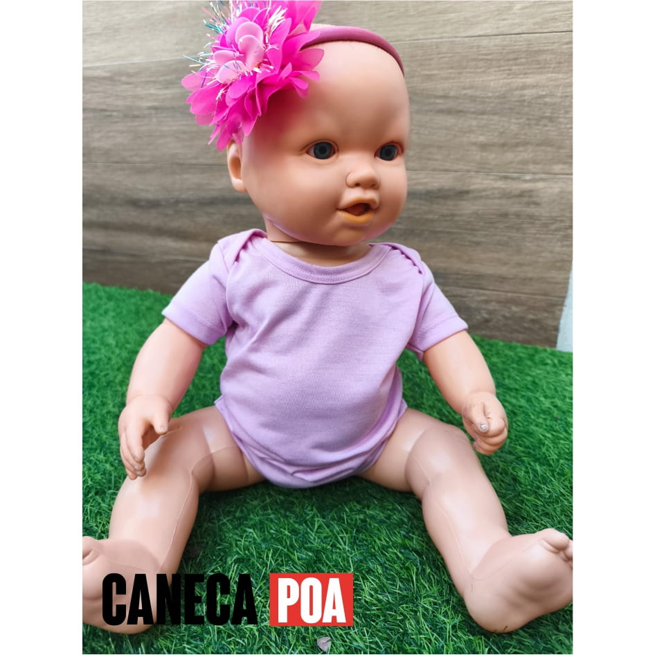 BODY ROSA BEBE POLIÉSTER