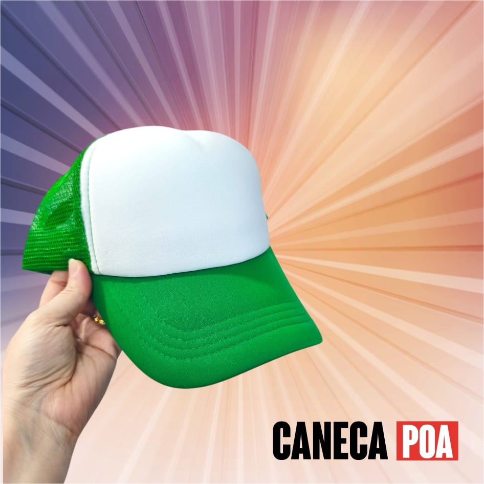 BONÉ SUBLIMÁTICO VERMELHO