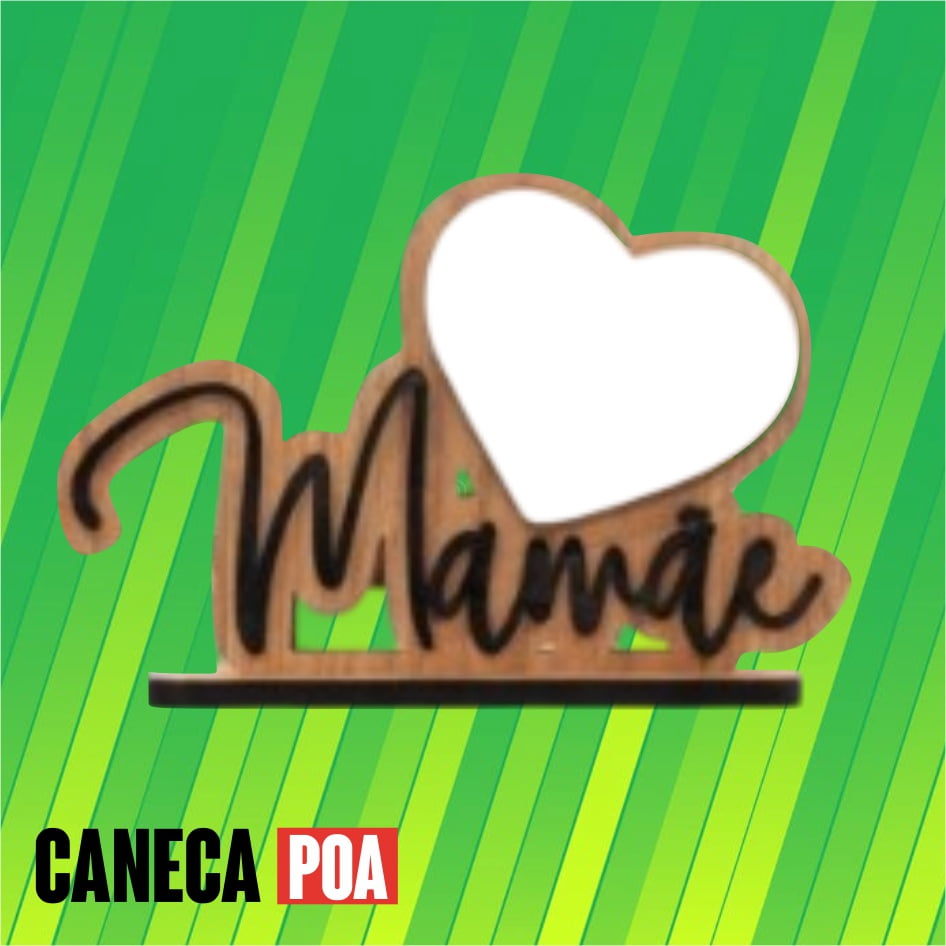 PLACA EM MDF 28X10CM