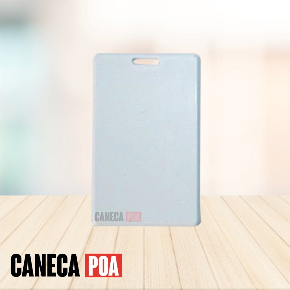 CRACHÁ DE POLÍMERO VERTICAL  - SEM CORDÃO