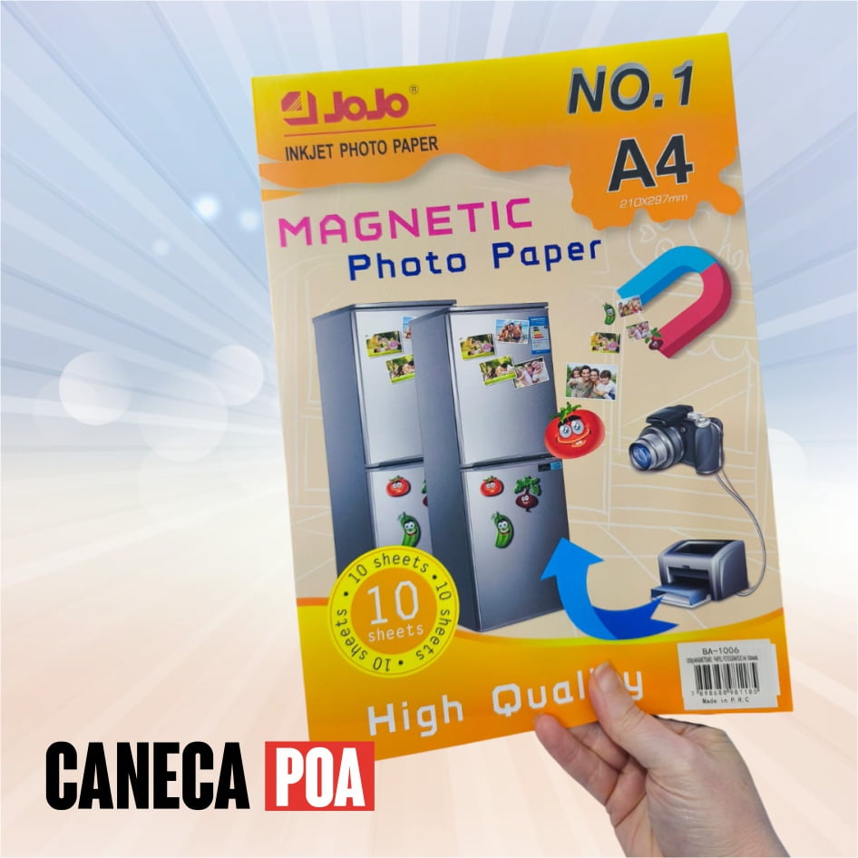 PAPEL FOTOGRÁFICO MAGNÉTICO A4