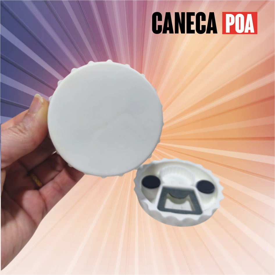 ABRIDOR COM IMÃ - TAMPA DE GARRAFA