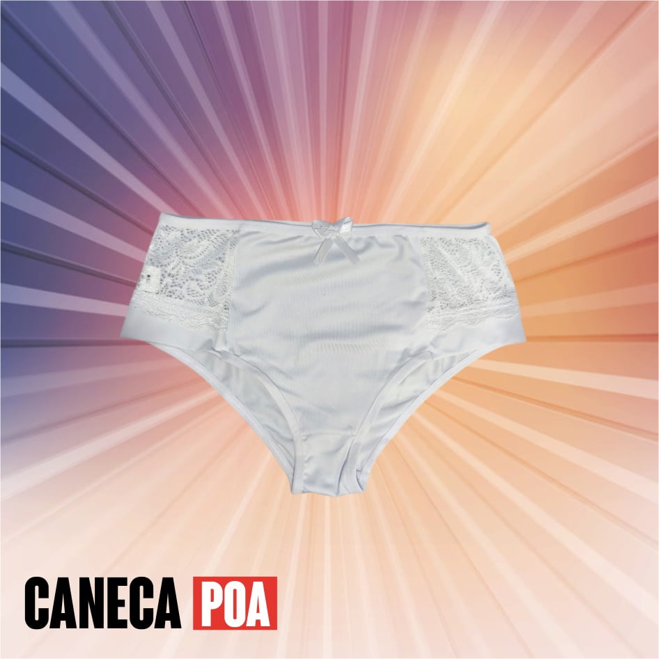 CALCINHA BRANCA SUBLIMÁTICA