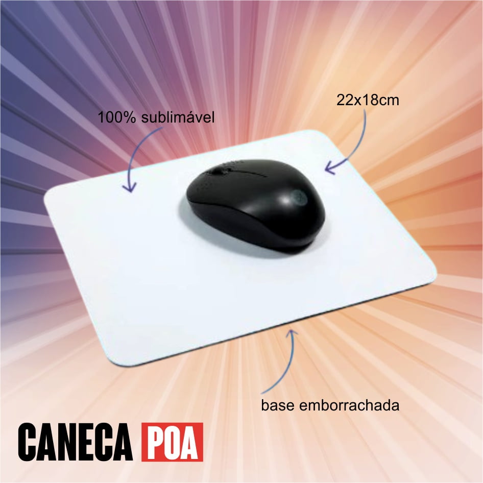 MOUSEPAD SUBLIMÁVEL
