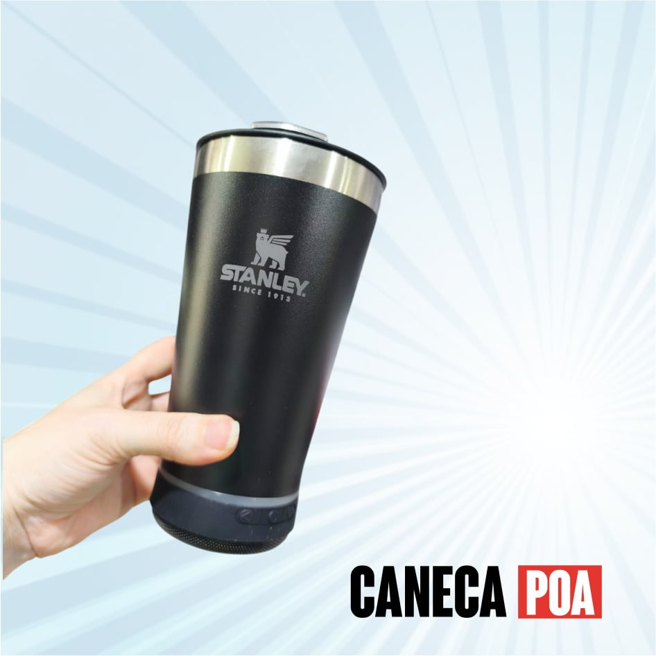 COPO DE INOX COM TAMPA