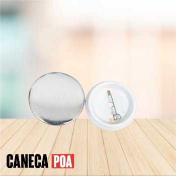 BOTON 58mm - pacote 10 unidades