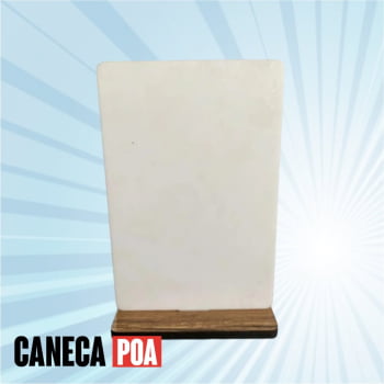 PLACA PIX 10x15 ACRÍLICO BRANCO 3mm