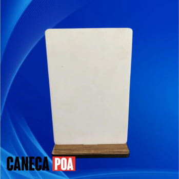 PLACA PIX 10x15 ACRÍLICO BRANCO 3mm
