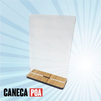 PLACA SPOTIFY 10x15 ACRÍLICO BASE MDF 6mm