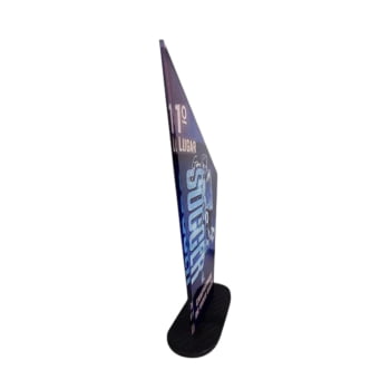 TROFÉU 88x179mm ACRÍLICO 4mm RETROVERSO