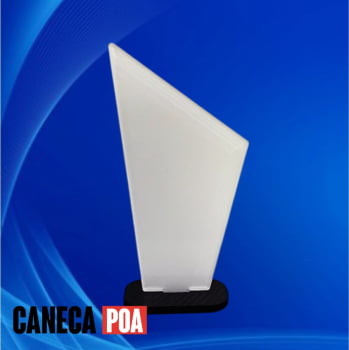 TROFÉU 88x179mm ACRÍLICO 4mm RETROVERSO