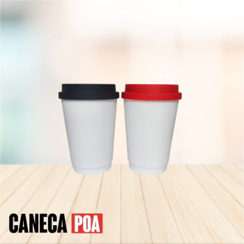 COPOS BUCKS BRANCO COM TAMPA COLORIDA