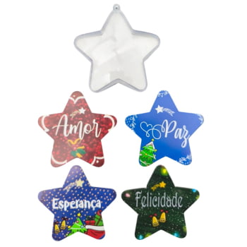 ESTRELINHAS DE ACRÍLICO