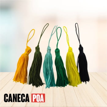 PINGENTES COLORIDOS G2 - Pacote 10 Unidades