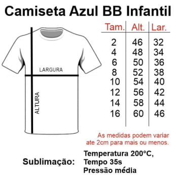 CAMISETA AZUL BEBE INFANTIL POLIÉSTER