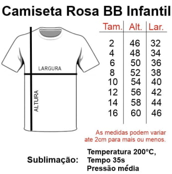 CAMISETA ROSA BEBE INFANTIL POLIÉSTER