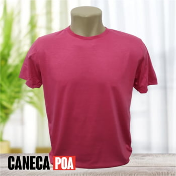 CAMISETA ROSA PINK ADULTO POLIÉSTER - P ao EG