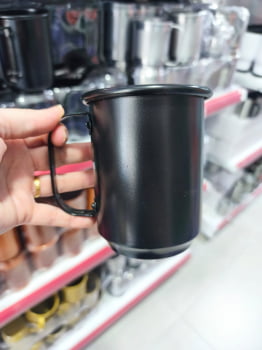 CANECA ALUMINIO LEITOSA COLOR - 600ml   