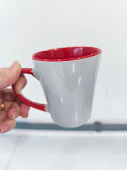 CANECA CERÂMICA  CÔNICA - 325ML