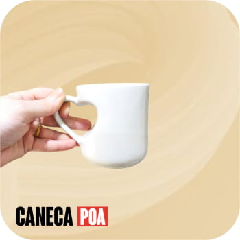 CANECA CERÂMICA BRANCA CORAÇÃO CANECA CERÂMICA BRANCA CORAÇÃO