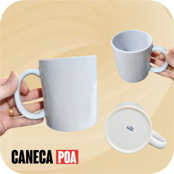 CANECA CERÂMICA BRANCA LIVE - SUPER QUALITY CANECA CERÂMICA BRANCA LIVE - SUPER QUALITY