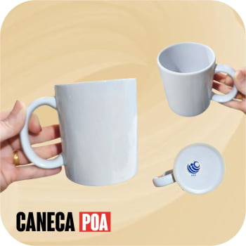 CANECA CERÂMICA BRANCA TOP PREMIUM CANECA CERÂMICA BRANCA TOP PREMIUM