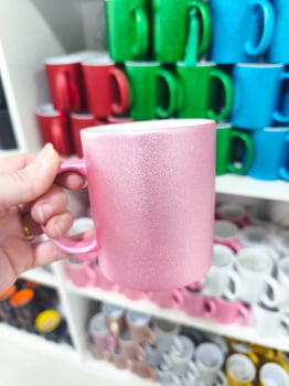 CANECA CERÂMICA GLITTER