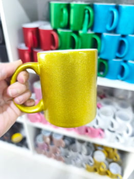 CANECA CERÂMICA GLITTER