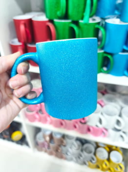 CANECA CERÂMICA GLITTER