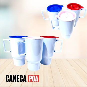 CANECA POLIMERO VEICULAR - 500ML