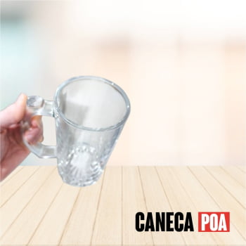 CANECA VIDRO CRISTAL DE CHOPP - 475ML