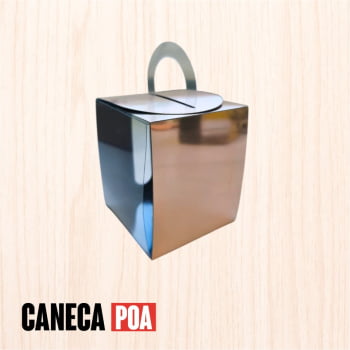CAIXINHA ACETADO METALIZADA ROSE