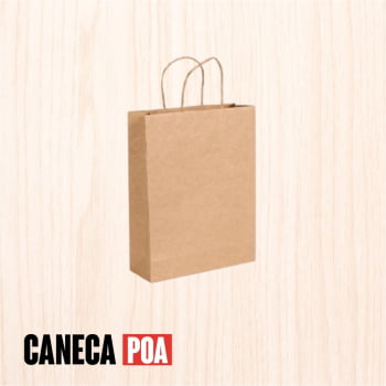SACOLA PAPEL KRAFT P
