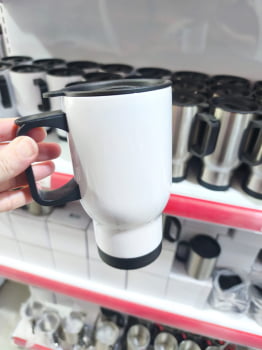 COPO DE INOX COM TAMPA 475ML