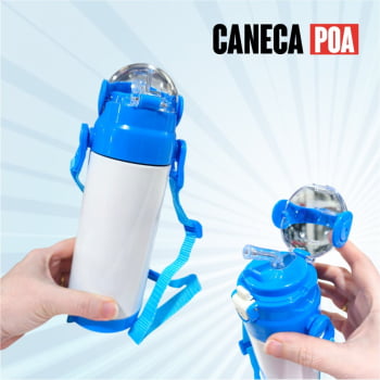 GARRAFA KIDS TERMICA AZUL 500ML