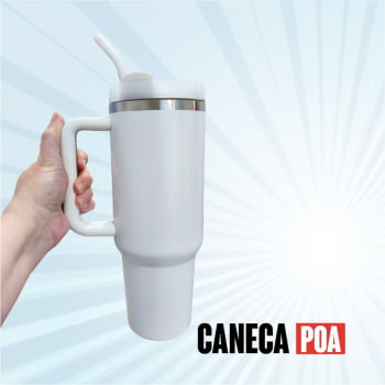 GARRAFA TERMICA 1200ML BRANCO