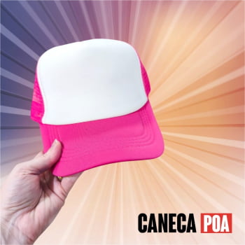 BONÉ SUBLIMÁTICO ROSA PINK
