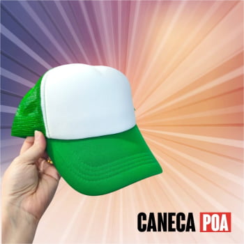 BONÉ SUBLIMÁTICO VERDE BANDEIRA