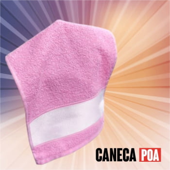TOALHA LAVABINHO ROSA BEBE