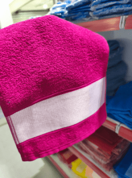 TOALHA LAVABINHO ROSA PINK